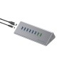Conceptronic HUBBIES18G hub di interfaccia USB 3.2 Gen 1 (3.1 Gen 1) Type-B 5000 Mbit/s Grigio (HUBBIES18G)