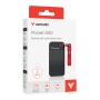 VERBATIM POCKET SSD USB 3.2 GEN 2 2TB BLACK/RED (32196)