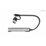 I-TEC USB-A/USB-C METAL HUB (CAHUBMETALMINI4)