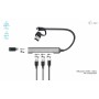 I-TEC USB-A/USB-C METAL HUB (CAHUBMETALMINI4)