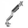 V7 DM1HDS supporto da tavolo per Tv a schermo piatto 124,5 cm (49") Nero, Argento Scrivania