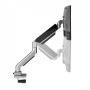 V7 DM1HDS supporto da tavolo per Tv a schermo piatto 124,5 cm (49") Nero, Argento Scrivania