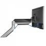 V7 DM1HDS supporto da tavolo per Tv a schermo piatto 124,5 cm (49") Nero, Argento Scrivania