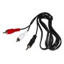 Link Accessori LKC3518 cavo audio 1,8 m 3.5mm 2 x RCA Nero
