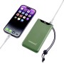 Intenso 7332037 batteria portatile Polimeri di litio (LiPo) 10000 mAh Verde
