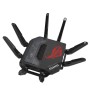 ASUS ROG Rapture GT-BE98 router wireless 10 Gigabit Ethernet Quad-band (2.4 GHz / 5 GHz-1 / 5 GHz-2 / 6 GHz) N (90IG08F0-MO9A0V)