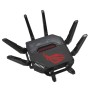 ASUS ROG Rapture GT-BE98 router wireless 10 Gigabit Ethernet Quad-band (2.4 GHz / 5 GHz-1 / 5 GHz-2 / 6 GHz) N (90IG08F0-MO9A0V)