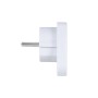 Rivacase PS4100 W00 adattatore per presa di corrente Tipo C (Europlug) Tipo G (UK) Bianco