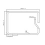 ROLINE 26.30.0009 organizer per cavi Supporto Gancio per cavi Argento 1 pz