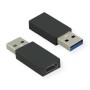 VALUE Adapter, USB 3.2 Gen 1, Type A - C, M/F USB Type A USB Type C Nero (12.99.2998)