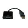 VALUE 12.99.3136 cavo e adattatore video 0,2 m VGA (D-Sub) DisplayPort Nero