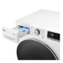 LG F4R7011TSWG Lavatrice 11kg AI DD, Classe A-10%, 1400 giri, TurboWash, Vapore (F4R7011TSWG)
