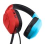 Trust GXT 416S Zirox Auricolare Cablato A Padiglione Giocare Nero, Ciano, Rosso (25423)