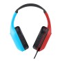 Trust GXT 416S Zirox Auricolare Cablato A Padiglione Giocare Nero, Ciano, Rosso (25423)
