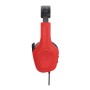 Trust GXT 416S Zirox Auricolare Cablato A Padiglione Giocare Nero, Ciano, Rosso (25423)