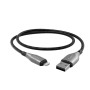 LIGHTNING TO USB-A 1MT BK (CY4658PCCAL)