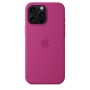 Apple Custodia MagSafe in silicone per iPhone 16 Pro Max - Fucsia (MYYX3ZM/A)