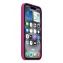 Apple Custodia MagSafe in silicone per iPhone 16 - Fucsia (MYY53ZM/A)