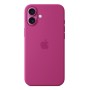 Apple Custodia MagSafe in silicone per iPhone 16 Plus - Fucsia (MYYE3ZM/A)