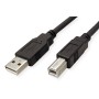 Secomp 11.44.8818 cavo USB USB 2.0 1,8 m USB A USB B Nero