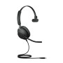 Jabra Evolve2 40 SE Auricolare Cablato A Padiglione Musica e Chiamate USB tipo-C Nero (24189-889-889)