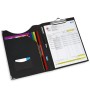TABELLA PORTABLOCCO NERO SIMILPELLE (247-N)