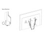 POLY X30 VESA + WALL MOUNT (875L6AA)