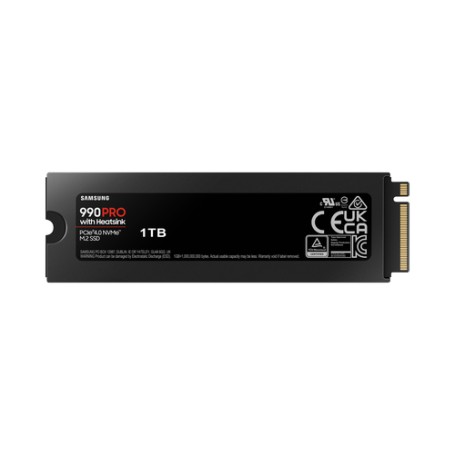 Samsung 990 PRO NVMe con Dissipatore di calore, SSD interno (MZ-V9P1T0CW)