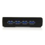 StarTech.com Hub a 4 porte USB 3.0 SuperSpeed, colore nero (ST4300USB3EU)