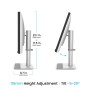 BenQ MA270U Monitor PC 68,6 cm (27") 3840 x 2160 Pixel 4K Ultra HD Bianco (9H.LMWLB.QBE)