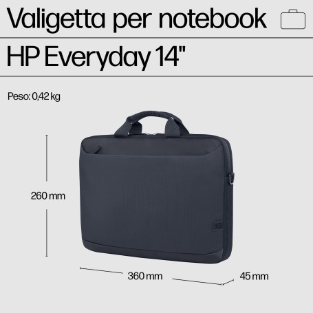 HP Valigetta per notebook da 14" Everyday (A08KGAA)
