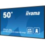 iiyama LH5065UHSB-B1AG visualizzatore di messaggi Pannello piatto per segnaletica digitale 125,7 cm (49.5") LCD Wi-Fi 800 cd/m²