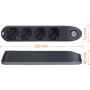 bticino Poker prolunghe e multiple 1,5 m 4 presa(e) AC Interno Grigio (BT-3684GB)