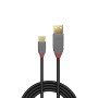 Lindy 36886 cavo USB 1 m USB 2.0 USB A USB C Nero, Grigio