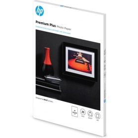 HP Confezione da 20 fogli carta fotografica Premium Plus, semi-lucida A4/210 x 297 mm (CR673A)