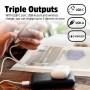 WIRELESS POWERBANK STAND + CHARGER (QM10002PQ-BK)