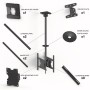 Multibrackets 5477 Supporto per display espositivi 139,7 cm (55") Nero (MB5477)