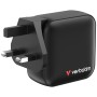 MINIGANCHARGER 100W 4 PORT US PLUG WITH EU/UK ADAP (32231)