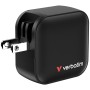 MINI GANCHARGER 70W 3 PORT US PLUG WITH EU/UK ADAP (32229)