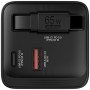 GANCHARGER 65W 2PORT RETRACCABLE DISPUS+EU/UK ADAP (32217)