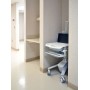 Ergotron StyleView EMR Laptop Cart, SV40 Alluminio, Grigio, Bianco Computer portatile Carrello multimediale (SV40-6100-0)