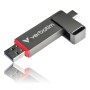 Verbatim Dual QuickStick unità flash USB 512 GB USB Type-A / USB Type-C 3.2 Gen 1 (3.1 Gen 1) Grigio (32042)