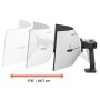 Ergotron HX Series HX ARM WITH VERY HEAVY DUTY PIVOT DESK 144,8 cm (57") Scrivania Nero (45-693-224)