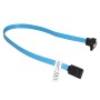 Link Accessori LKCSATA30L cavo SATA 0,3 m SATA 7-pin Blu