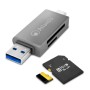 Atlantis Land P005-CR32 lettore di schede USB 3.2 Gen 1 (3.1 Gen 1) Nero