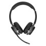 Targus AEH104GL cuffia e auricolare Con cavo e senza cavo A Padiglione Musica e Chiamate USB tipo-C Bluetooth Nero