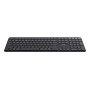Trust Vaiya tastiera Universale USB + RF Wireless + Bluetooth Italiano Nero (25633TRS)