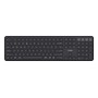Trust Vaiya tastiera Universale USB + RF Wireless + Bluetooth Italiano Nero (25633TRS)