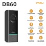 Imou DB60 Kit - Videocampanello da 5Mp a batteria con suoneria da interno supplementare (DB60KIT)