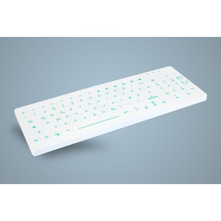 Active Key AK-CB7012 tastiera USB Tedesco Bianco (AK-CB7012F-U1-W/GE)